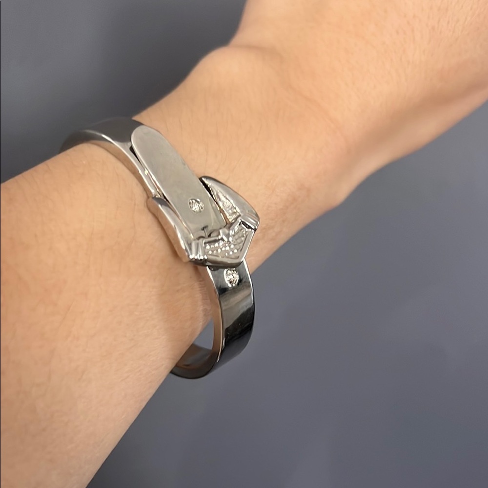 Silver Metallic Bracelet - Picture 2 of 2